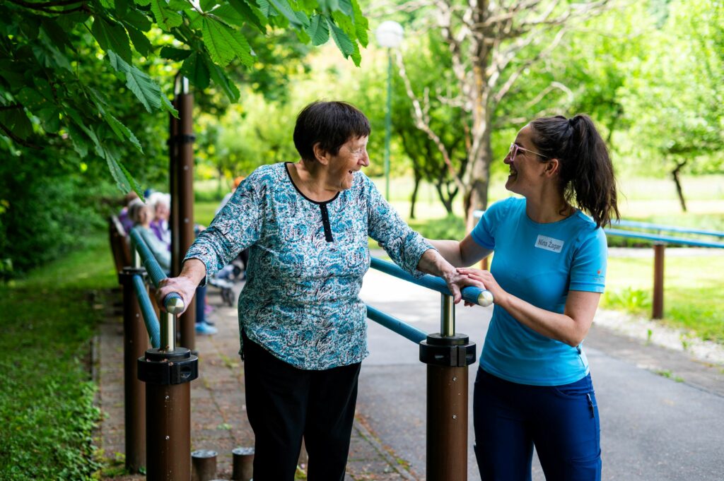 Vaje s fizioterapevtko